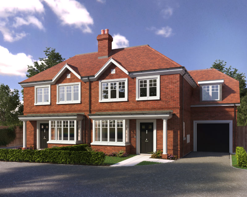 The Laurels New Homes in Weybridge Concept Developments